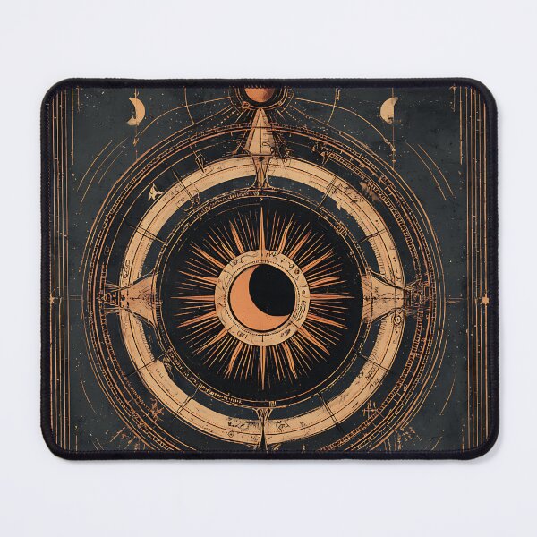 Item preview, Dark Academia: Celestial Antique Astronomical Diagram designed and sold by bapupa.