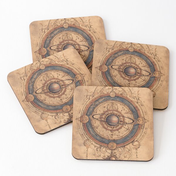 Item preview, Dark Academia Art: Vintage Antique Astronomical Diagram designed and sold by bapupa.