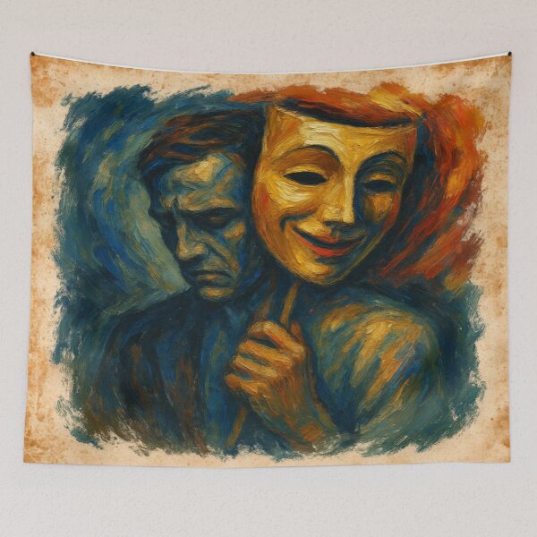 Item preview, Behind the Mask – Imposter designed and sold by PSInkStudio.