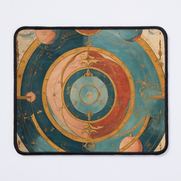 Item preview, Dark Academia Aesthetic: Scholarly Antique Astronomical Diagram designed and sold by bapupa.