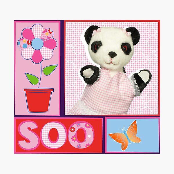Item preview, Sooty Soo Retro Floral designed and sold by All-And-Every.