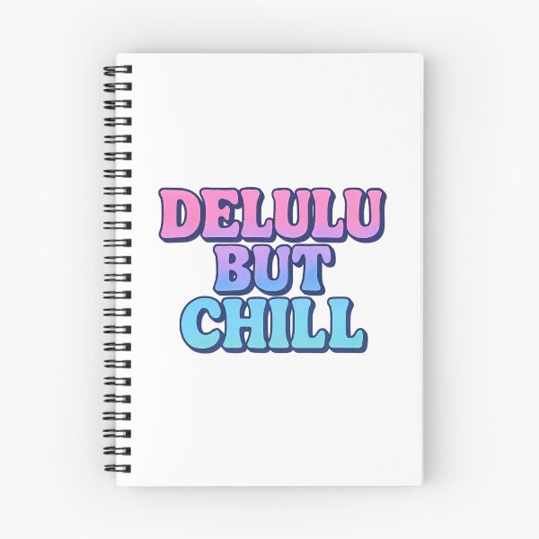 Item preview, Delulu but chill – pastel TikTok aesthetic quote designed and sold by PulseGraph.