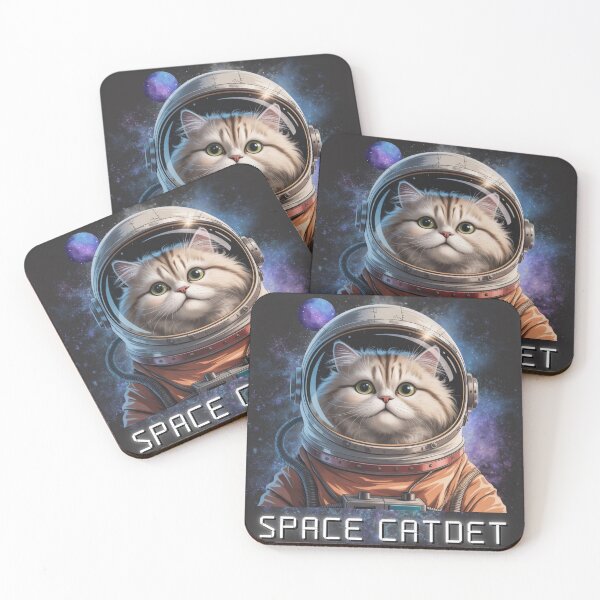 Item preview, SPACE CATDET Astronaut Stars Universe designed and sold by FankyPanky.