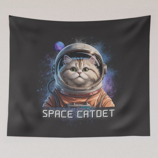 Item preview, SPACE CATDET Astronaut Stars Universe designed and sold by FankyPanky.