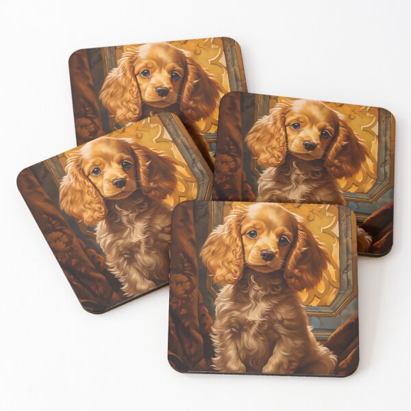 Item preview, American Cocker Spaniel puppy designed and sold by PetsArt.