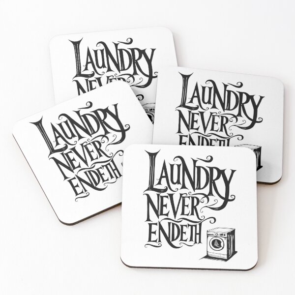 Item preview, Laundry Day Mom Life Funny Motherhood Quotes Black Text designed and sold by adlibmaria.