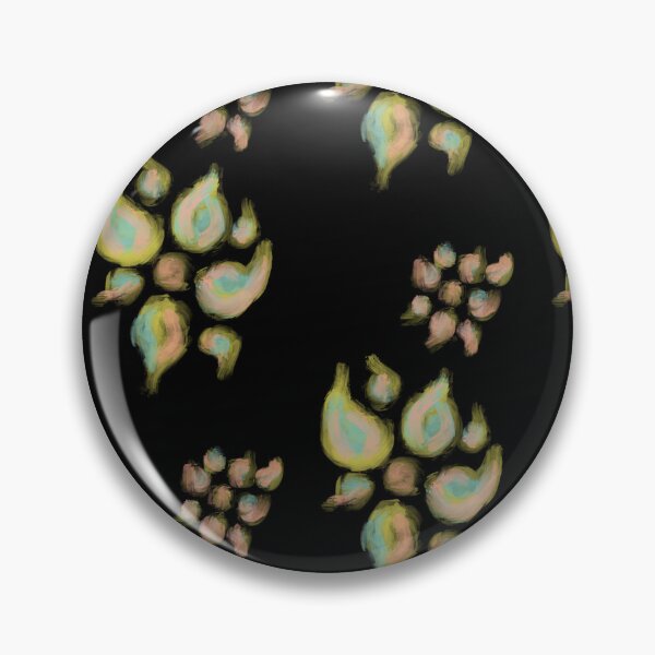 Item preview, Yellow, Turquoise, & Pink Flowers on Black by ElitebyElise  designed and sold by ElitebyElise.