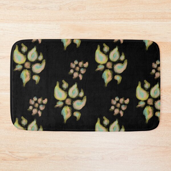 Item preview, Yellow, Turquoise, & Pink Flowers on Black by ElitebyElise  designed and sold by ElitebyElise.