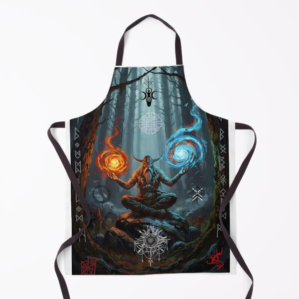 Item preview, Germanic Shaman Ritual: Elemental Balance - Scythianshead design designed and sold by Scythianshead .