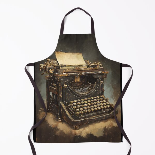 Item preview, Dark Academia Art: Nostalgic Antique Typewriter designed and sold by bapupa.