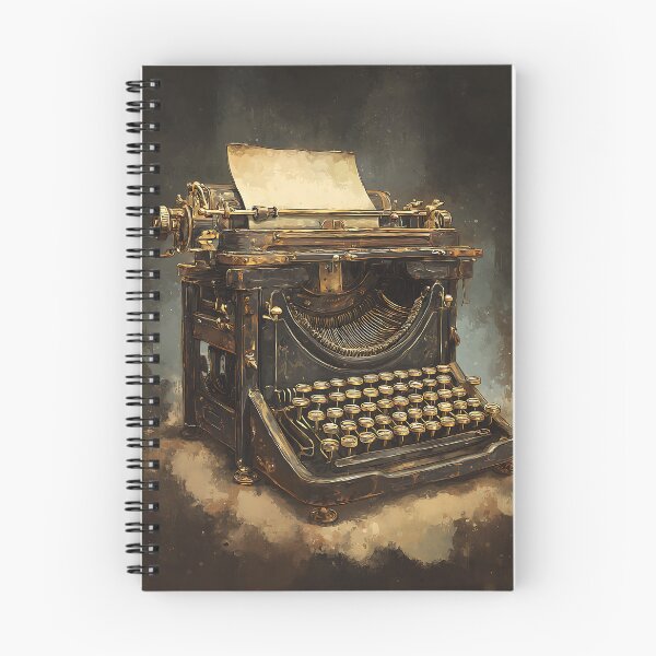 Item preview, Dark Academia Art: Nostalgic Antique Typewriter designed and sold by bapupa.