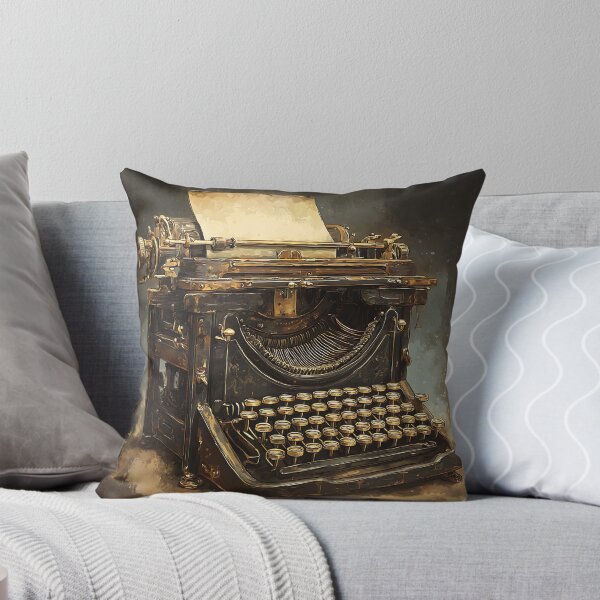 Item preview, Dark Academia Art: Nostalgic Antique Typewriter designed and sold by bapupa.