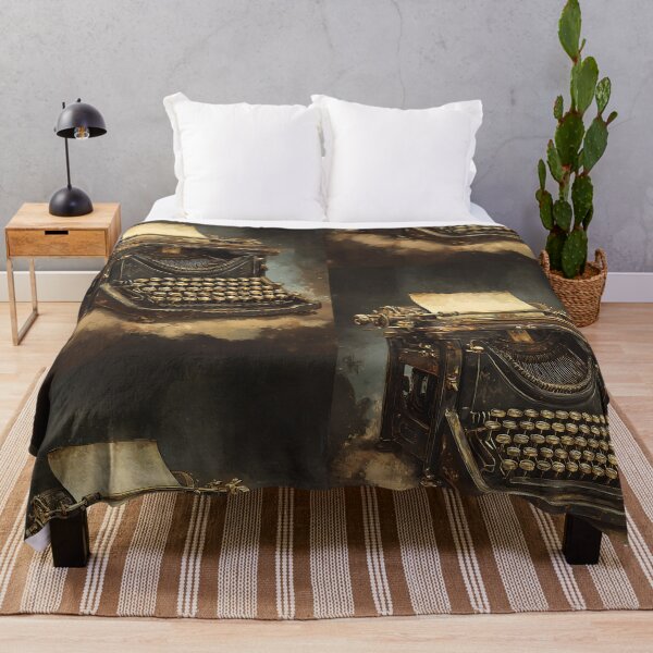 Item preview, Dark Academia Art: Nostalgic Antique Typewriter designed and sold by bapupa.