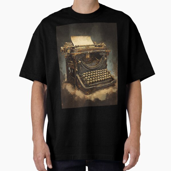 Item preview, Dark Academia Art: Nostalgic Antique Typewriter designed and sold by bapupa.