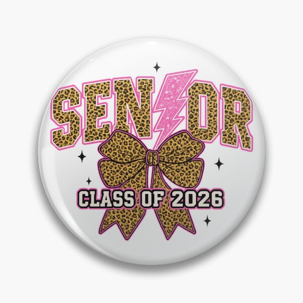 Item preview, Senior Class of 2026 Leopard Bow designed and sold by Clinomania Art.