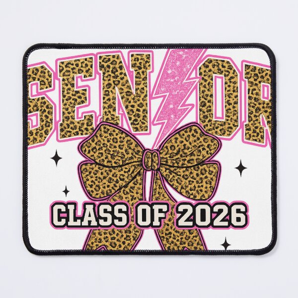 Item preview, Senior Class of 2026 Leopard Bow designed and sold by Clinomania Art.