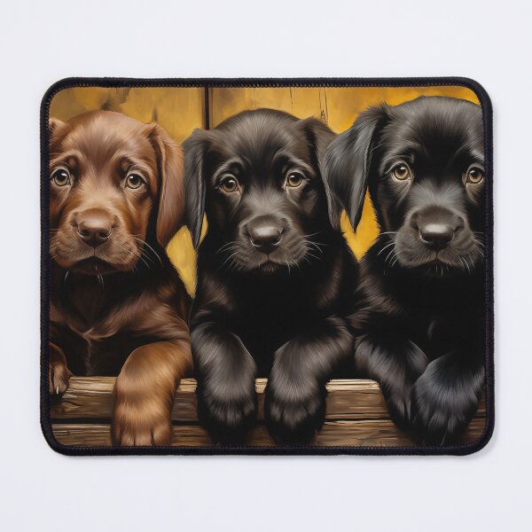 Item preview, Three labrador puppies designed and sold by PetsArt.