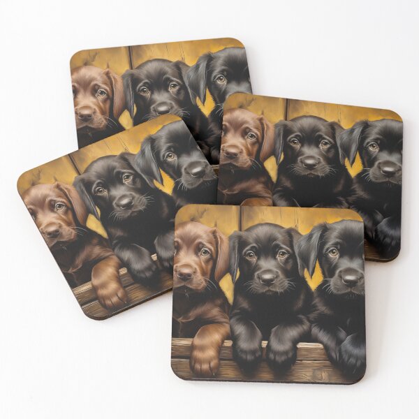 Item preview, Three labrador puppies designed and sold by PetsArt.