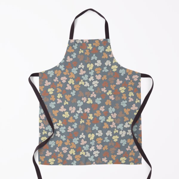 Item preview, Painted Petals - Steel Blue Background designed and sold by NolkDesign.