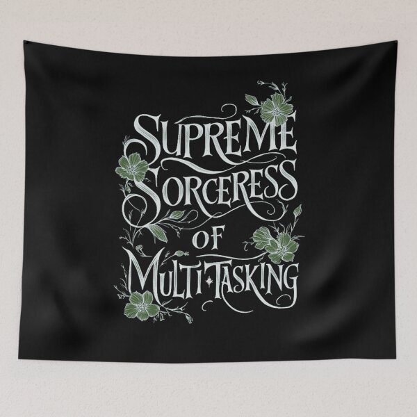 Item preview, Sweet Mother's Day Medieval Funny Mom Multitasking Quotes  designed and sold by adlibmaria.