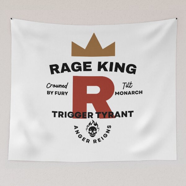 Item preview, Rage King – Trigger Tyrant designed and sold by KomixsDesign.