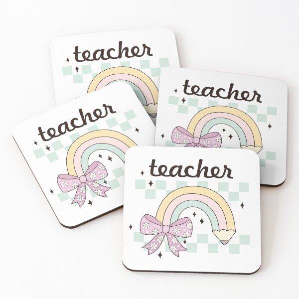Item preview, Teacher Design with Coquette Pencil Bow designed and sold by Julza Art.