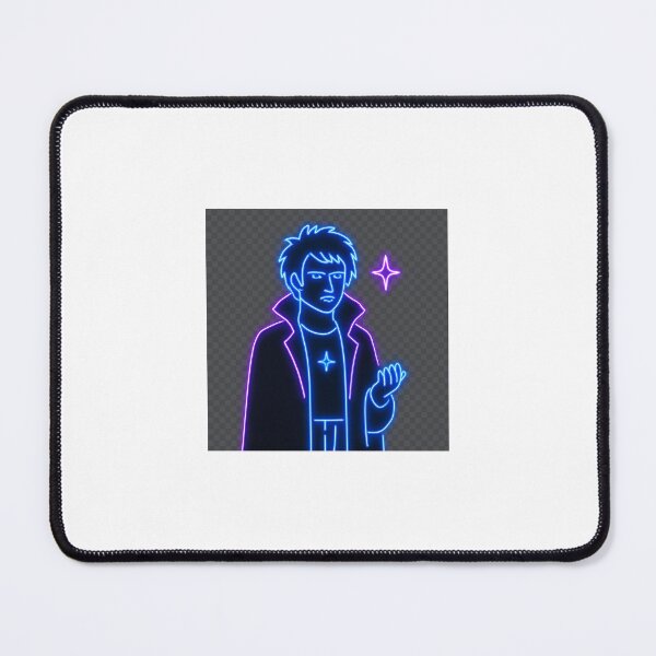 Item preview, Dreamwalker Silhouettes – The Sandman Inspired Neon Art designed and sold by Aucia.