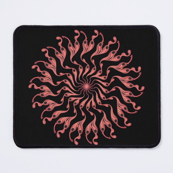 Item preview, Spirograph that evokes the rising motion of a fractal phoenix designed and sold by 123ks.