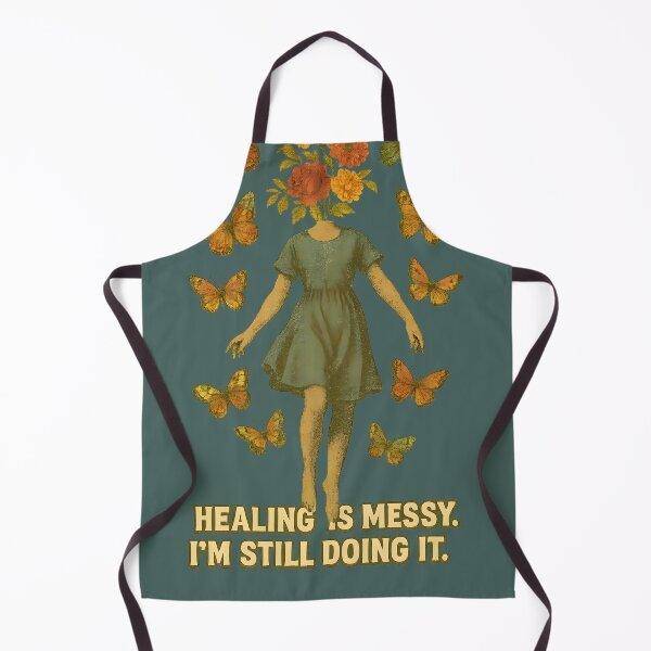 Item preview, Healing Is Messy – Growth in Progress Vintage Collage designed and sold by Quiet Power Co..