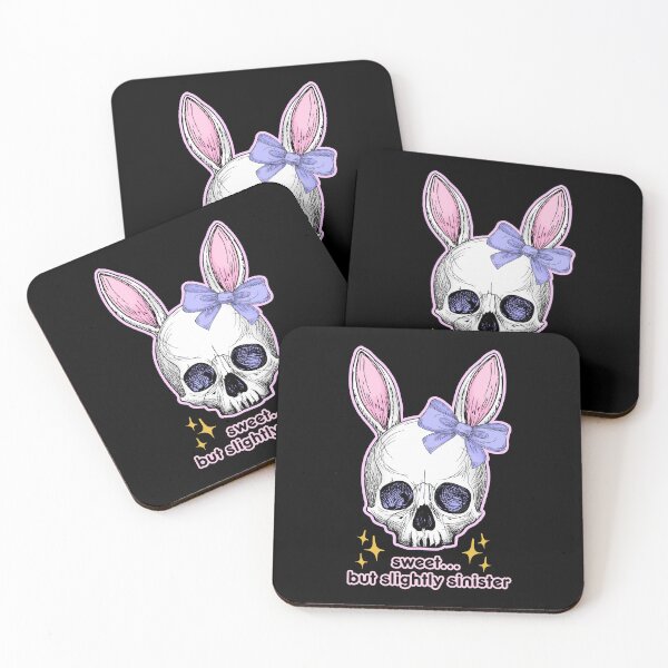 Item preview, Sweet but slightly sinister bunny designed and sold by sasyall.