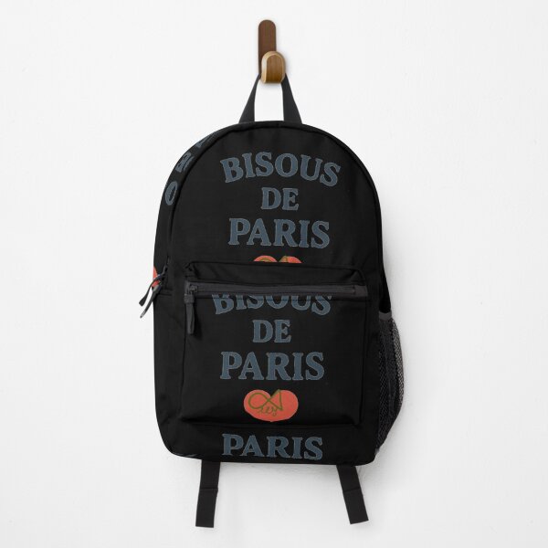 Item preview, LaMaisonOfMY CUTE FRENCH LOVE COLLECTION No.10 Bisous de Paris ON BLACK designed and sold by LaMaisonOfMY.