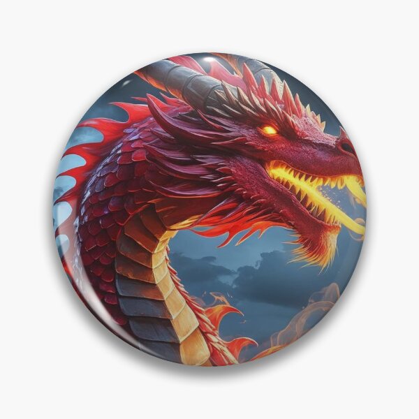 Item preview, Dragons breathing fire Design designed and sold by AKANKEDESIGN.