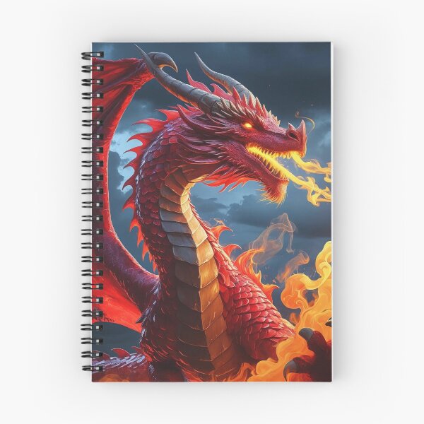 Item preview, Dragons breathing fire Design designed and sold by AKANKEDESIGN.