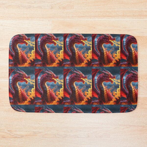 Item preview, Dragons breathing fire Design designed and sold by AKANKEDESIGN.