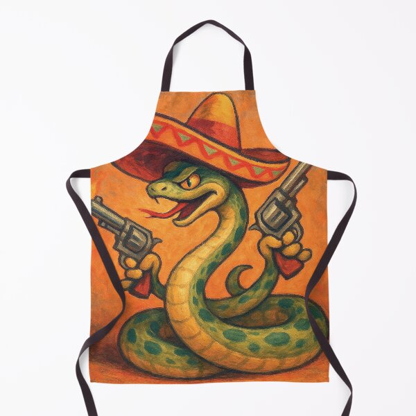 Item preview, Snakey the Gunsssslinger designed and sold by MashyArt.