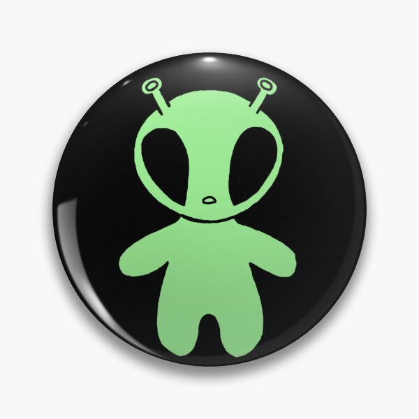 Item preview, little green alien  designed and sold by misfit_lyss.