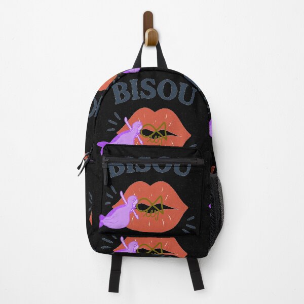 Item preview, LaMaisonOfMY CUTE FRENCH LOVE COLLECTION No.12 BISOU ON BLACK designed and sold by LaMaisonOfMY.