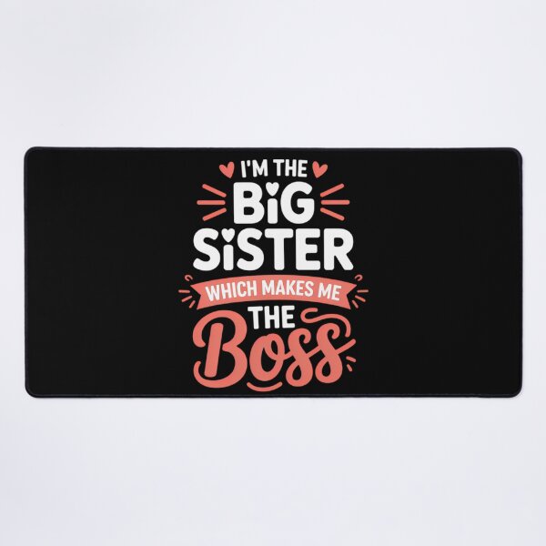 Item preview, Big Sister Boss Quote Funny Sibling Design designed and sold by StimulusArt.