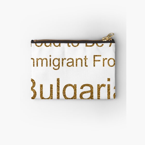Item preview, PROUD TO BE AN IMMIGRANT FROM BULGARIA SEQUIN designed and sold by TheIconSmith.