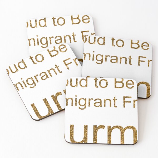 Item preview, PROUD TO BE AN IMMIGRANT FROM BURMA SEQUIN designed and sold by TheIconSmith.