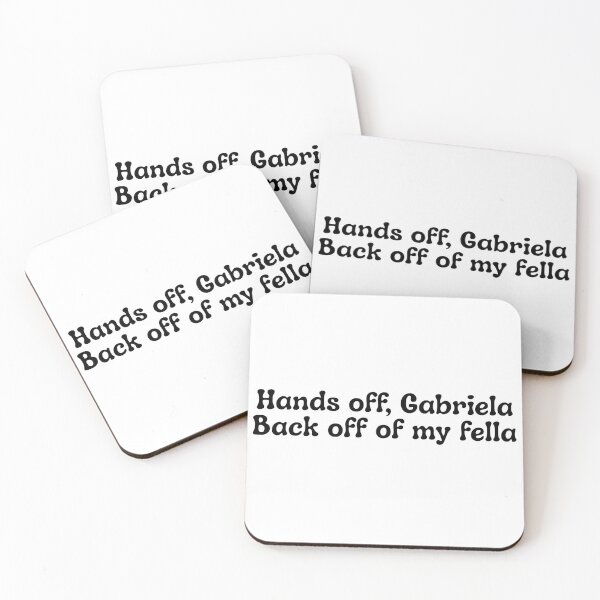 Item preview, Hands off, Gabriela. Back off of my fella KATSEYE designed and sold by Cheesebread-cat.