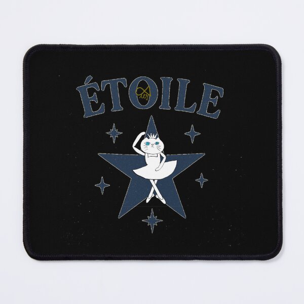 Item preview, LaMaisonOfMY CUTE FRENCH LOVE COLLECTION No.13 Étoile ON BLACK designed and sold by LaMaisonOfMY.