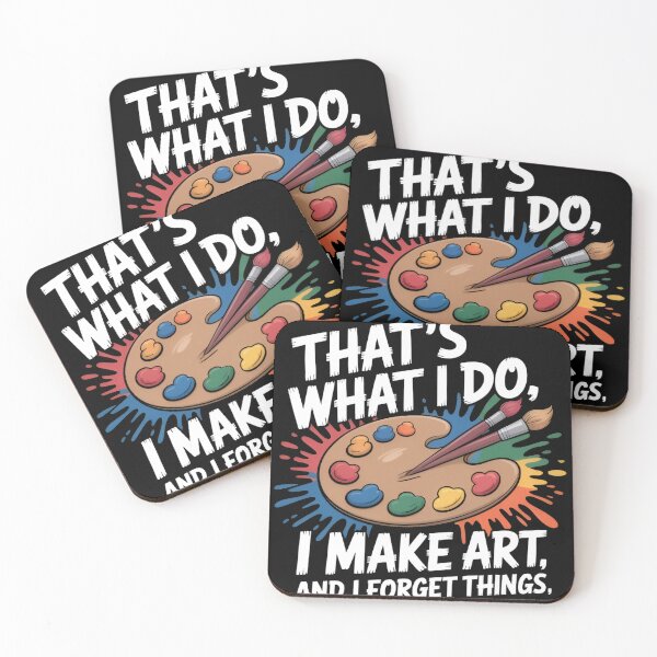 Item preview, Eso es lo que hago. Hago arte y me olvido de las cosas. Pinto. designed and sold by MizoX7.