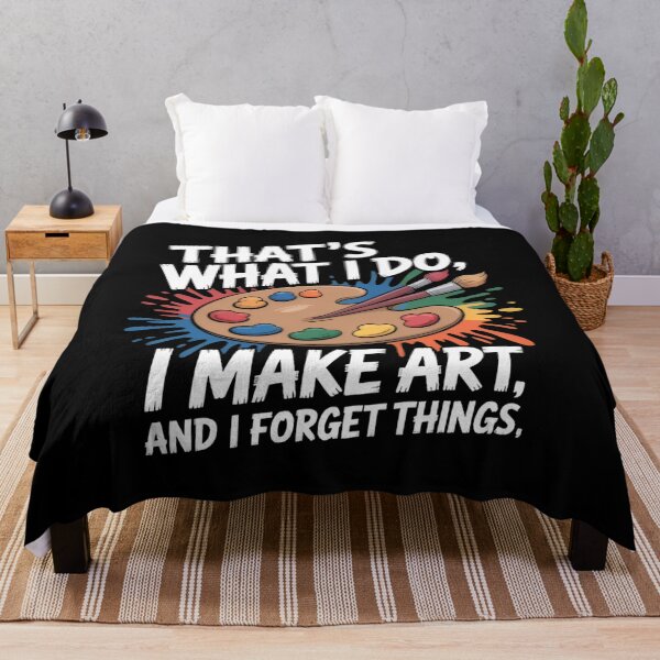 Item preview, Eso es lo que hago. Hago arte y me olvido de las cosas. Pinto. designed and sold by MizoX7.