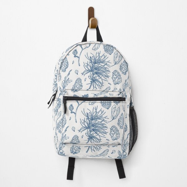 Item preview, Vintage Forest Botanical Pattern in Line Art designed and sold by achtung-ein.