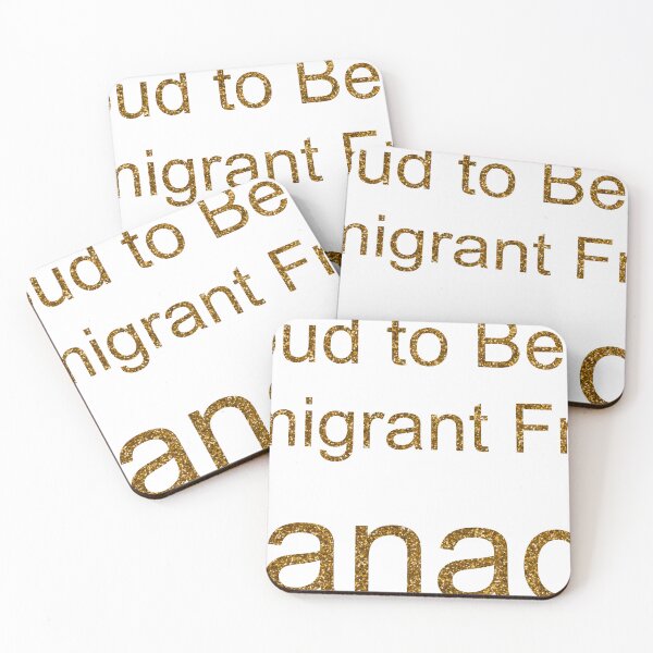 Item preview, PROUD TO BE AN IMMIGRANT FROM CANADA SEQUIN designed and sold by TheIconSmith.