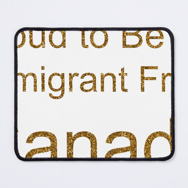 Item preview, PROUD TO BE AN IMMIGRANT FROM CANADA SEQUIN designed and sold by TheIconSmith.
