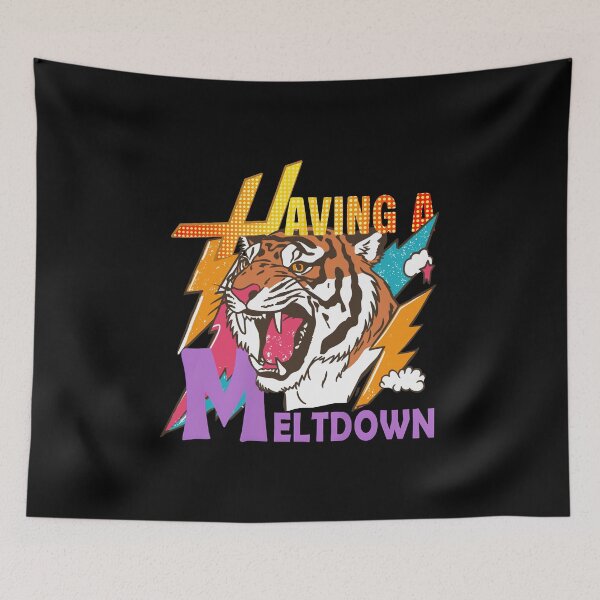 Item preview, Having a Meltdown Funny Retro Having a Meltdown designed and sold by gear-posters.