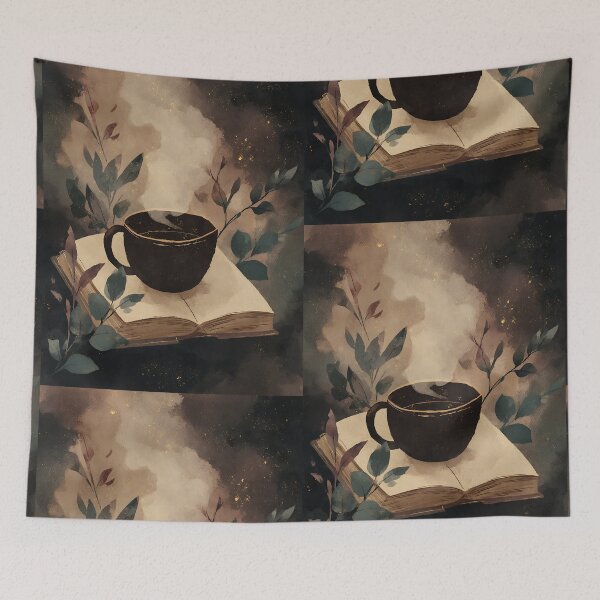 Item preview, Dark Academia Aesthetic: Cozy Coffee Time designed and sold by bapupa.