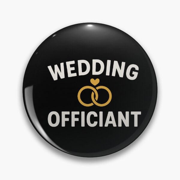 Item preview, Wedding Officiant Design for Rehearsal, Ceremony & Marriage Day Celebrations designed and sold by BunBuntheDog-.